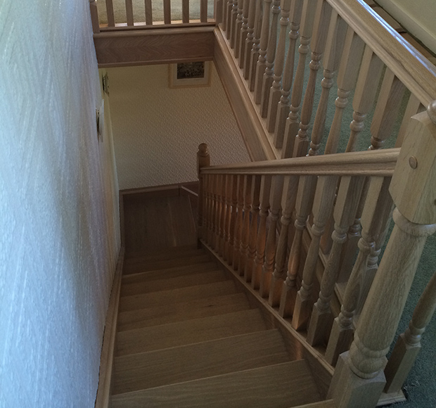 Hardwood Staircase