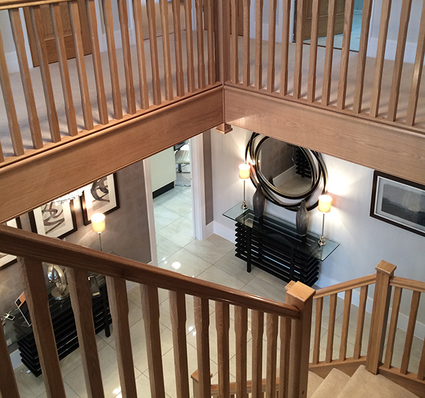 Hardwood Staircase