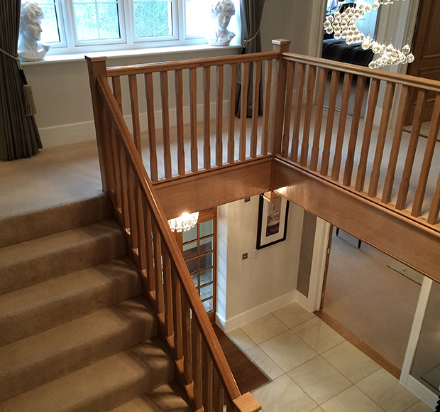 Hardwood Staircase