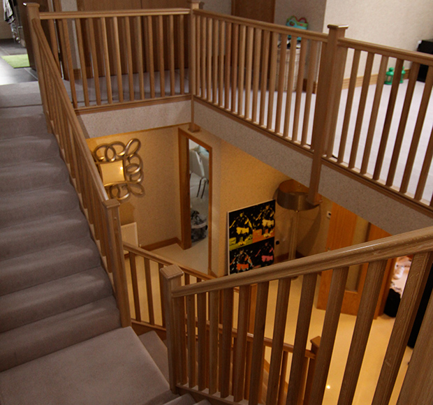 Hardwood Staircase