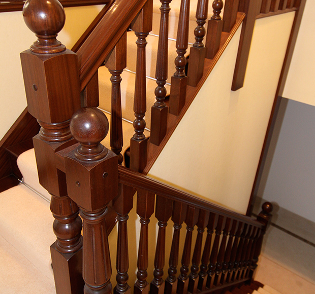 Hardwood Staircase