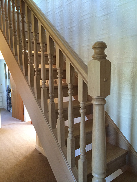 Hardwood Staircase