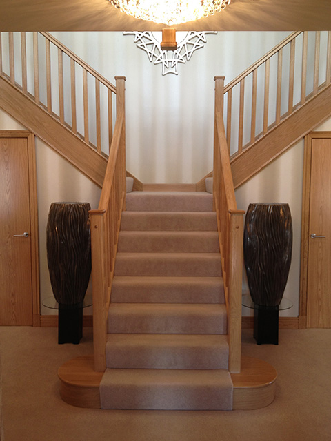 Hardwood Staircase