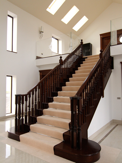 Hardwood Staircase