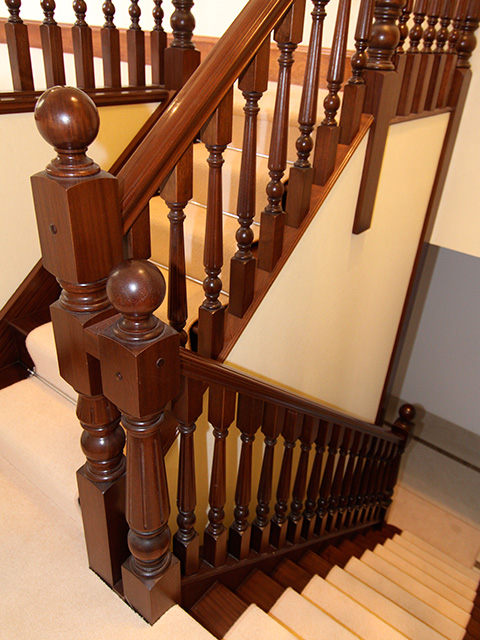 Hardwood Staircase